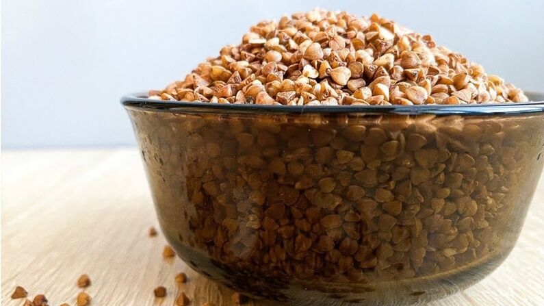 kapu o buckwheat mo te mate taimaha